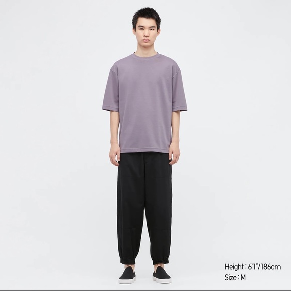 Uniqlo U Airism crew neck oversized t-shirt - Picture 3 of 13